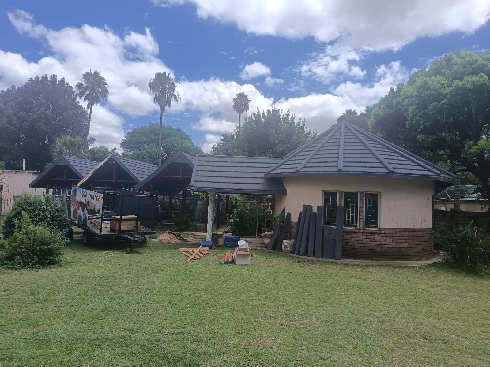GR8 Thatch roofing project 34